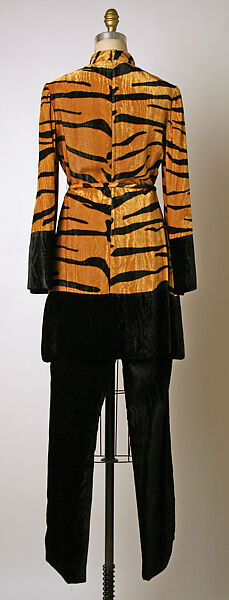 Evening pajamas, Bill Blass Ltd. (American, founded 1970), [no medium available], American