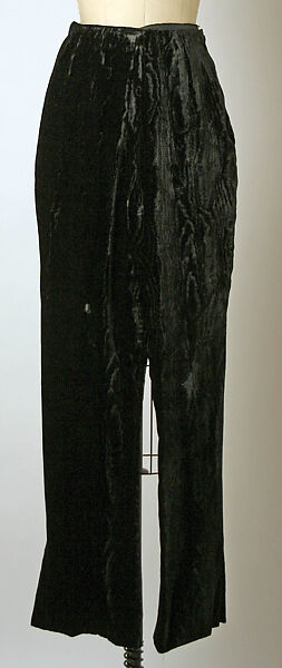 Evening pajamas, Bill Blass Ltd. (American, founded 1970), [no medium available], American