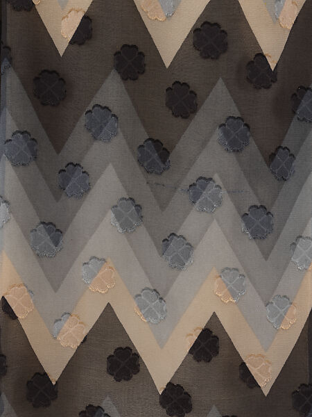 Evening ensemble, Bill Blass Ltd. (American, founded 1970), silk, leather, American