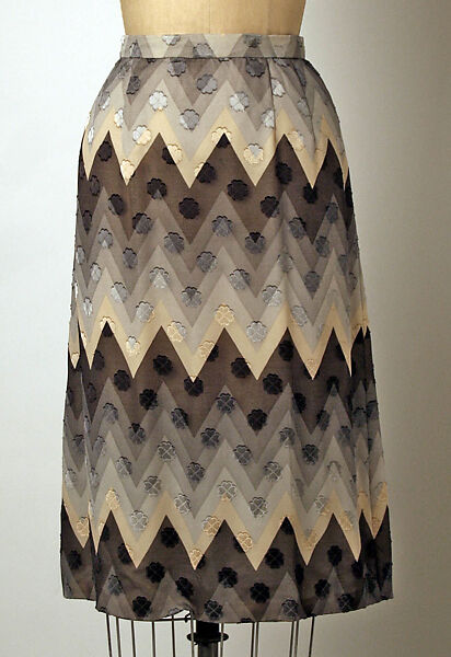 Evening ensemble, Bill Blass Ltd. (American, founded 1970), silk, leather, American