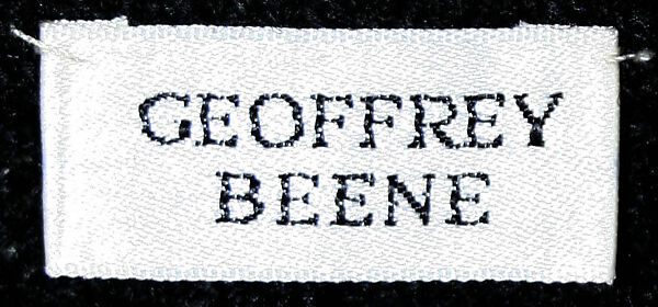 Dress, Geoffrey Beene (American, Haynesville, Louisiana 1927–2004 New York), wool, leather, American