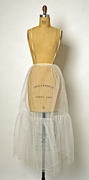 Evening dress, Jean Dessès (French (born Egypt), Alexandria 1904–1970 Athens), silk, cotton, plastic, French