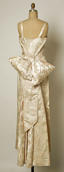 Evening dress, Jean Dessès (French (born Egypt), Alexandria 1904–1970 Athens), [no medium available], French