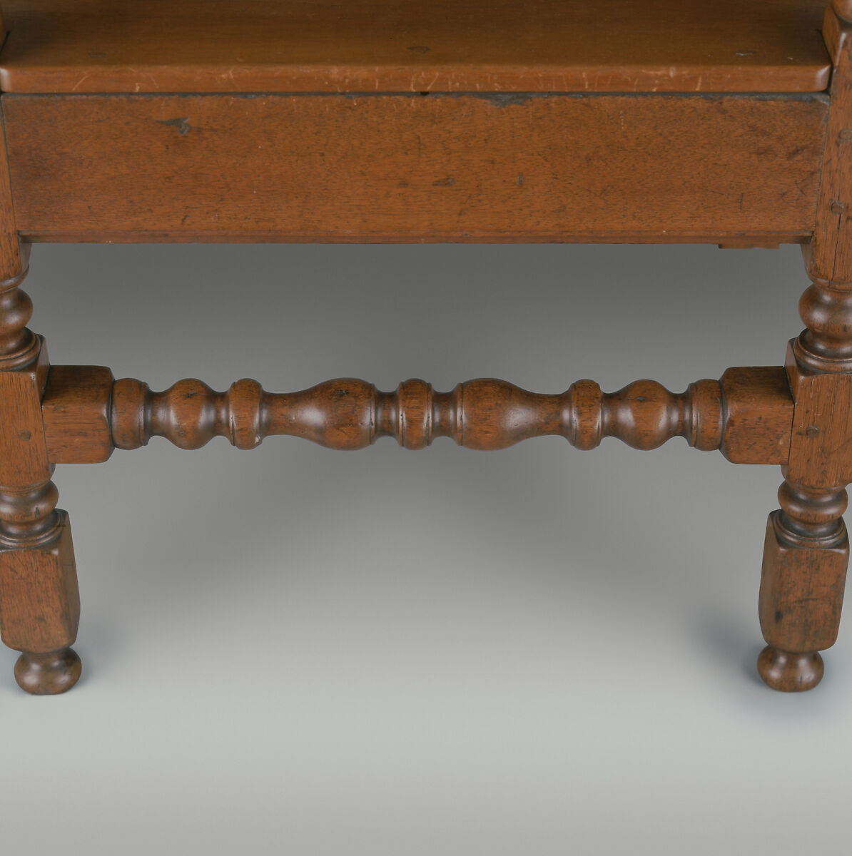 Joined armchair, Black walnut, American