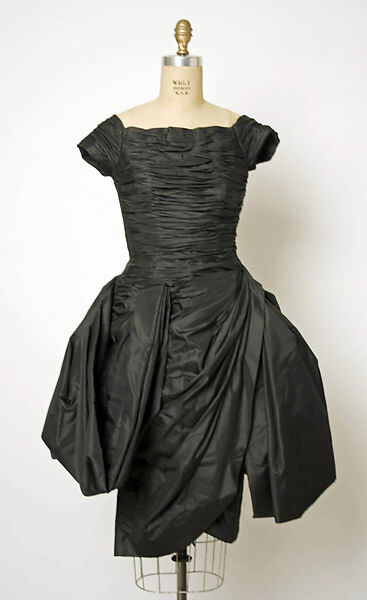 Dress, Jean Dessès (French (born Egypt), Alexandria 1904–1970 Athens), silk, French