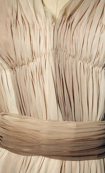 Evening dress, Jean Dessès (French (born Egypt), Alexandria 1904–1970 Athens), silk, French