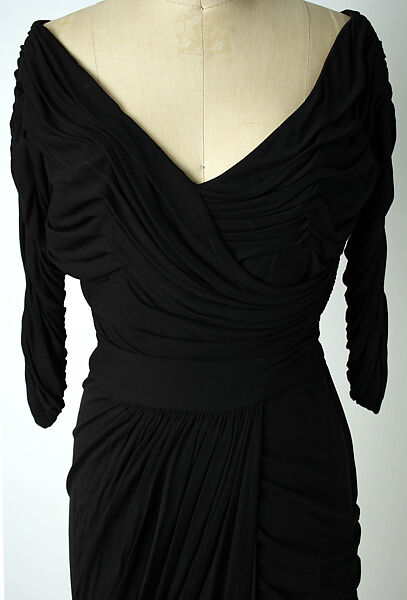 Cocktail dress, Ceil Chapman (American, born 1912), rayon, American