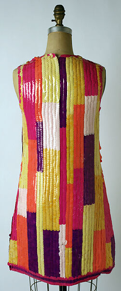 Evening dress, Chloé (French, founded 1952), silk, plastic, French