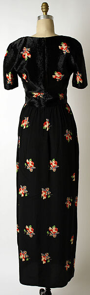 "L'Ecosse", Chloé (French, founded 1952), silk, glass, French