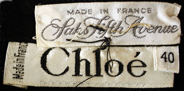 Blouse, Chloé (French, founded 1952), silk, French