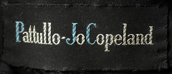 Cocktail dress, Jo Copeland (American, New York 1899–1982 New York), silk, American