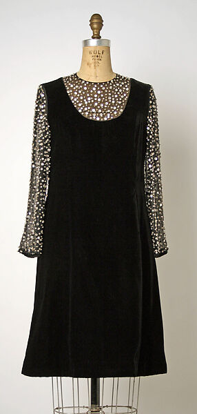 Evening ensemble, Jo Copeland (American, New York 1899–1982 New York), silk, plastic, glass, American