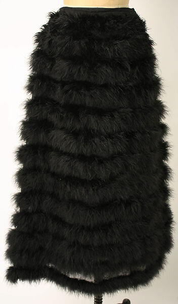 Evening suit, Jo Copeland (American, New York 1899–1982 New York), feathers, nylon, American