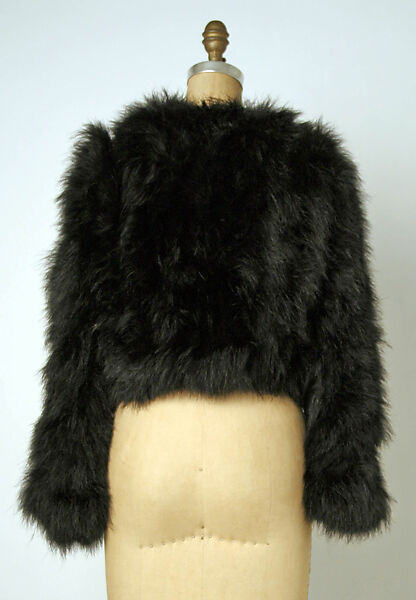 Evening suit, Jo Copeland (American, New York 1899–1982 New York), feathers, nylon, American