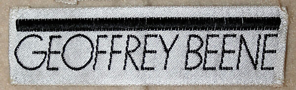 Evening coat, Geoffrey Beene (American, Haynesville, Louisiana 1927–2004 New York), wool, American