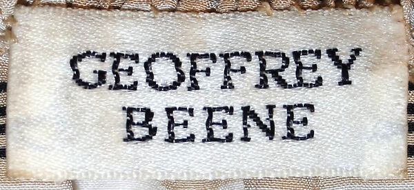 Caftan, Geoffrey Beene (American, Haynesville, Louisiana 1927–2004 New York), silk, American