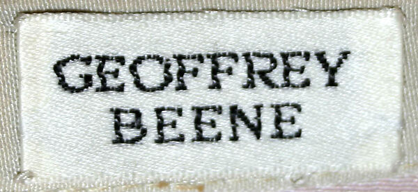 Evening ensemble, Geoffrey Beene (American, Haynesville, Louisiana 1927–2004 New York), silk, American