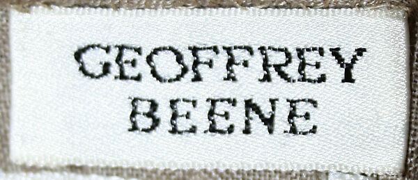 Dress, Geoffrey Beene (American, Haynesville, Louisiana 1927–2004 New York), wool, American