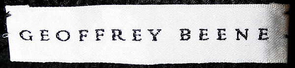 Evening suit, Geoffrey Beene (American, Haynesville, Louisiana 1927–2004 New York), silk, American