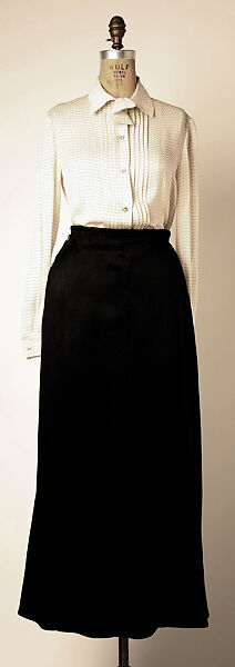 Evening suit, Geoffrey Beene (American, Haynesville, Louisiana 1927–2004 New York), silk, American