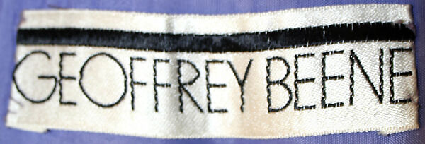 Evening dress, Geoffrey Beene (American, Haynesville, Louisiana 1927–2004 New York), wool, American