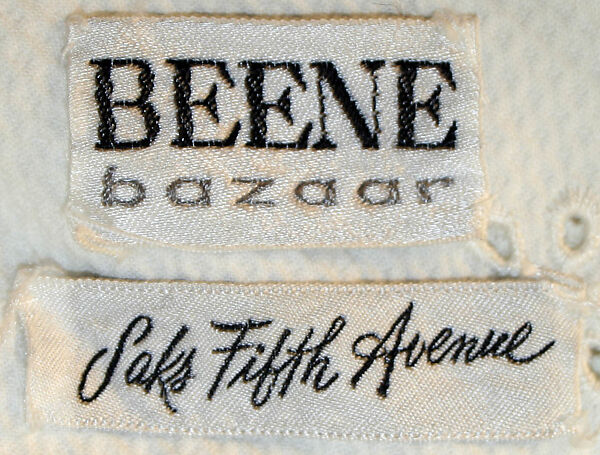 Evening ensemble, Geoffrey Beene (American, Haynesville, Louisiana 1927–2004 New York), cotton, American