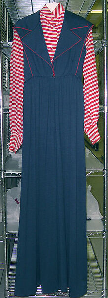 Loungewear, Geoffrey Beene (American, Haynesville, Louisiana 1927–2004 New York), wool, silk, leather, metal, American
