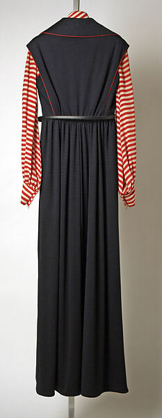 Loungewear, Geoffrey Beene (American, Haynesville, Louisiana 1927–2004 New York), wool, silk, leather, metal, American