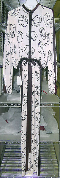 Evening suit, Geoffrey Beene (American, Haynesville, Louisiana 1927–2004 New York), silk, American