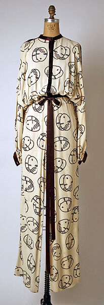 Evening suit, Geoffrey Beene (American, Haynesville, Louisiana 1927–2004 New York), silk, American 