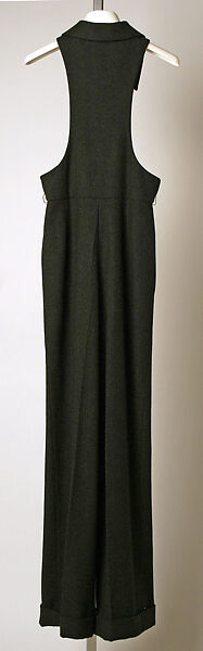 Jumpsuit, Geoffrey Beene (American, Haynesville, Louisiana 1927–2004 New York), wool, American
