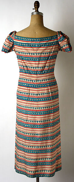 Dress, Hattie Carnegie, Inc. (American, 1918–1965), silk, American