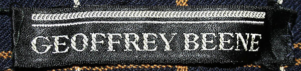 Dress, Geoffrey Beene (American, Haynesville, Louisiana 1927–2004 New York), wool, American