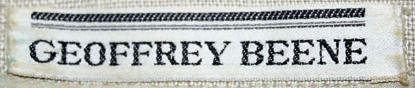 Pantsuit, Geoffrey Beene (American, Haynesville, Louisiana 1927–2004 New York), linen, rayon, American