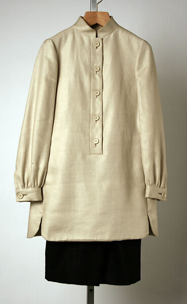 Pantsuit, Geoffrey Beene (American, Haynesville, Louisiana 1927–2004 New York), linen, rayon, American 