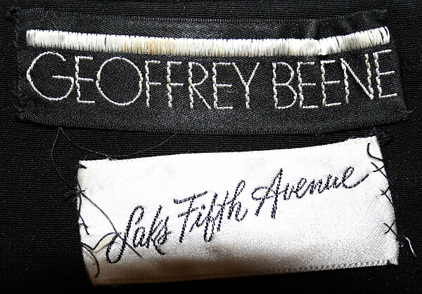 Ensemble, Geoffrey Beene (American, Haynesville, Louisiana 1927–2004 New York), rayon, metal, glass, American