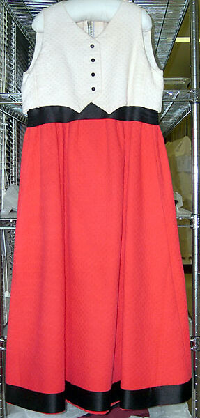 Evening dress, Geoffrey Beene (American, Haynesville, Louisiana 1927–2004 New York), cotton, silk, American