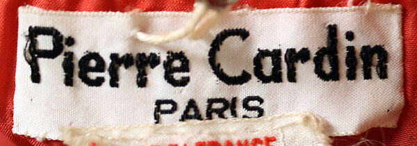 Ensemble, Pierre Cardin (French (born Italy), San Biagio di Callalta 1922–2020 Neuilly), wool, French