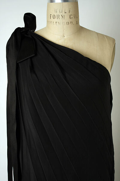 Cocktail dress, Pierre Cardin (French (born Italy), San Biagio di Callalta 1922–2020 Neuilly), silk, French