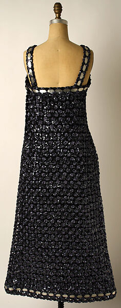 Evening dress, Pierre Cardin (French (born Italy), San Biagio di Callalta 1922–2020 Neuilly), [no medium available], French