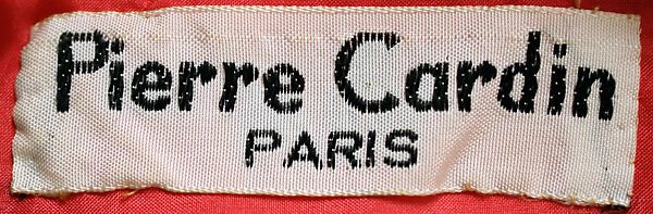 Evening ensemble, (a) Pierre Cardin (French (born Italy), San Biagio di Callalta 1922–2020 Neuilly), silk, French