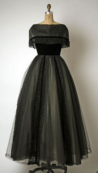 House of Balmain | Evening dress French | The Museum of Art