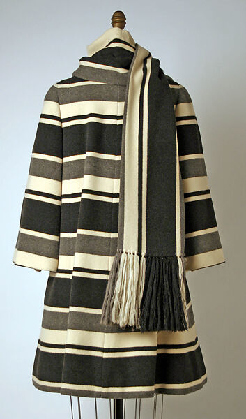 Ensemble, House of Balmain (French, founded 1945), wool, French