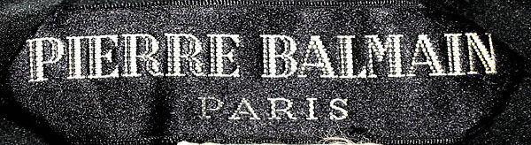 Dinner dress, House of Balmain (French, founded 1945), silk, French