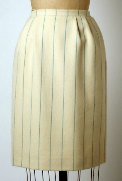 Suit, House of Balmain (French, founded 1945), wool, linen, French