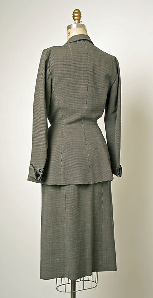 Suit, House of Balmain (French, founded 1945), wool, French