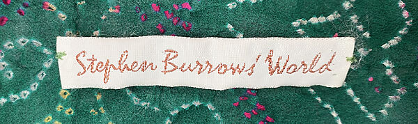 Ensemble, Stephen Burrows (American, born 1943), silk, polyester, American