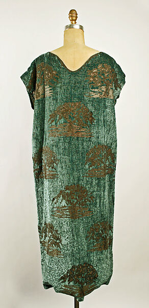 Evening dress, Babani (French, 1892–1940), silk, French