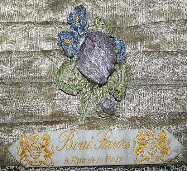 Evening ensemble, Boué Soeurs (French, 1897–1957), cotton, silk, metallic, French