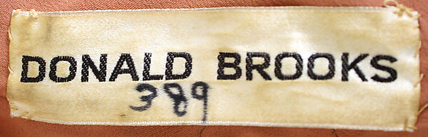 Evening dress, Donald Brooks (American, New Haven, Connecticut 1928–2005 Stony Brook, New York), silk, feathers, American